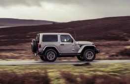 Jeep Wrangler, side action